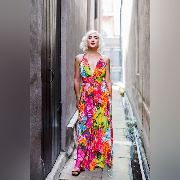 Trashy Diva Dresses & Skirts - TRASHY DIVA Psychedelic Dragons Jagger Dress sz 4